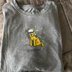 Life Is Good Heather Gray Sweatshirt